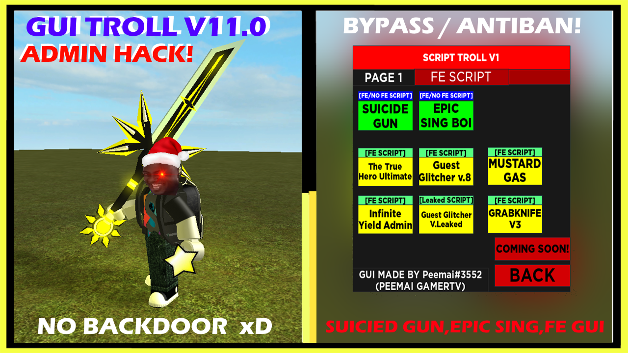 Hacking Gui For Roblox